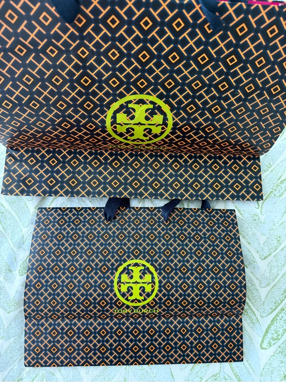 Tory Burch  shopping Tote Bag set of 2